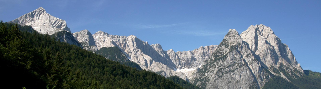 Panorama Alpspitze,Zugspitze, Waxenstein